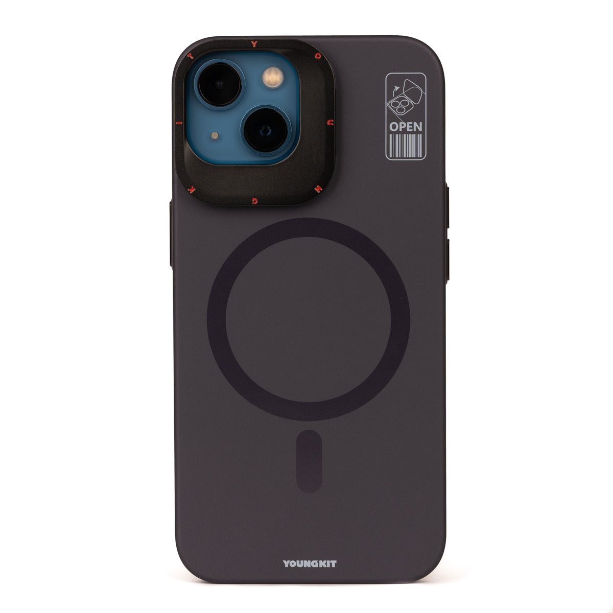 YoungKit Hermit Bracket Serisi iPhone 14 Magsafe Şarj Özellikli Standlı Telefon Kılıfı - 2 YoungKit Hermit Bracket Serisi iPhone 14 Magsafe Şarj Özellikli Standlı Telefon Kılıfı - 2